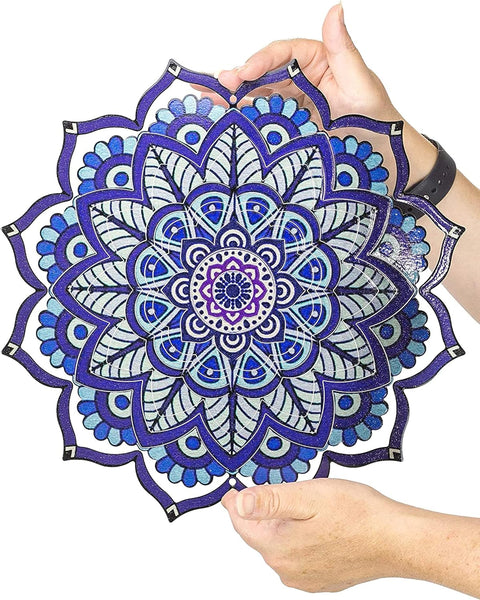 3D Wind Spinners Metal Patio Decor