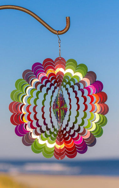3D Wind Spinners Metal Patio Decor