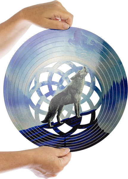 3D Wind Spinners Metal Patio Decor