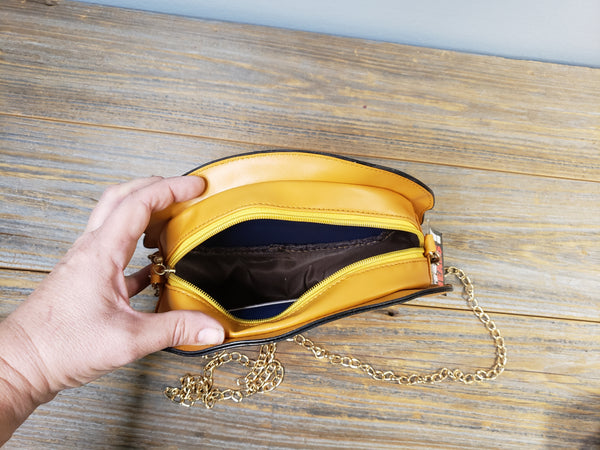 Retro Handbag Purse-Fast Food, Cheeseburger