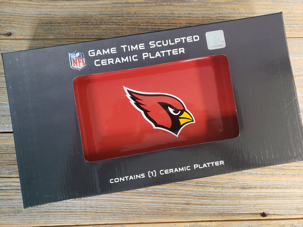 Arizona Cardinals NFL Ceramic Serving Platter