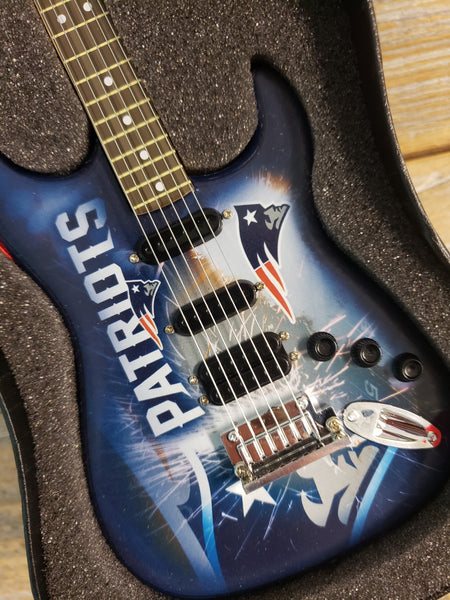 NFL Arizona Cardinals Mini Guitar Art Piece with Case and Stand