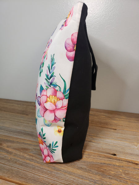 Pink Unicorn Duffel Bag Zippered Purse Handbag