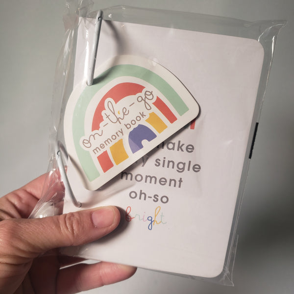 Memory Baby Book Binder - ''You Make Every Moment Bright''