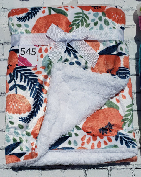 Minky Baby Blankets-30x40"