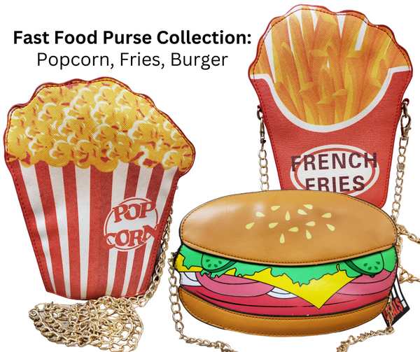 Retro Fast Food Handbag Collection