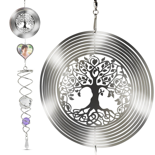 Memorial Crystal Wind Spinner Sympathy Bereavement Gift-Loss of pet and Loved One