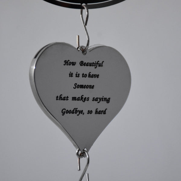 Memorial Crystal Wind Spinner Sympathy Bereavement Gift-Loss of pet and Loved One