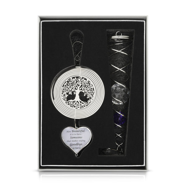 Memorial Crystal Wind Spinner Sympathy Bereavement Gift-Loss of pet and Loved One