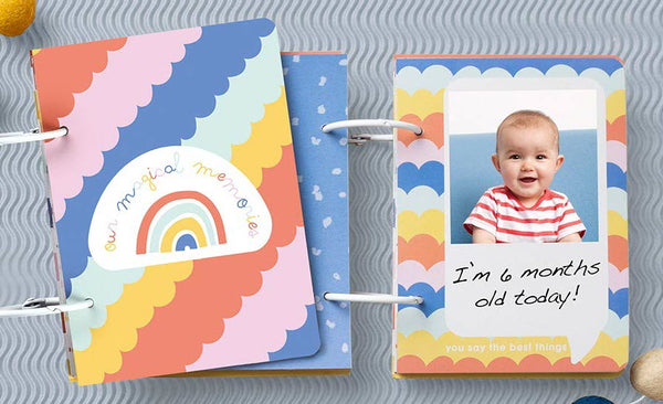 Memory Baby Book Binder - ''You Make Every Moment Bright''