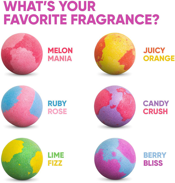 Giant Kid Bath Bomb Fizzies with Surprise Toy Gifts Inside