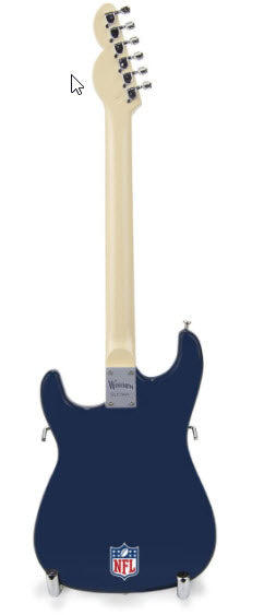 NFL Arizona Cardinals Mini Guitar Art Piece with Case and Stand