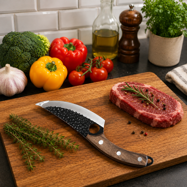 Butcher Knife with Sheaths-SET OF 2