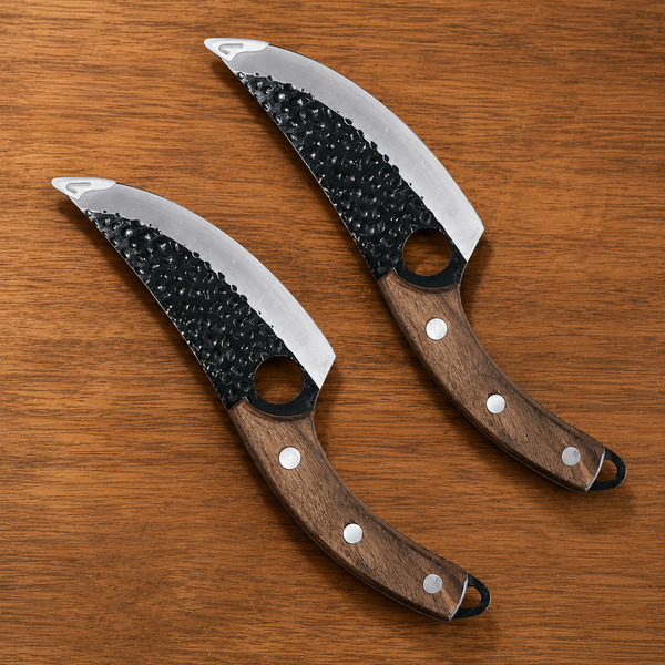 Butcher Knife with Sheaths-SET OF 2