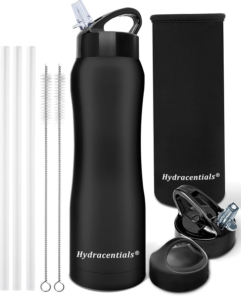 Stainless Steel Bottle with 9 piece Accessory Pack