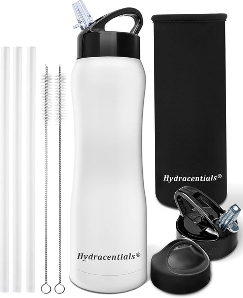 Stainless Steel Bottle with 9 piece Accessory Pack