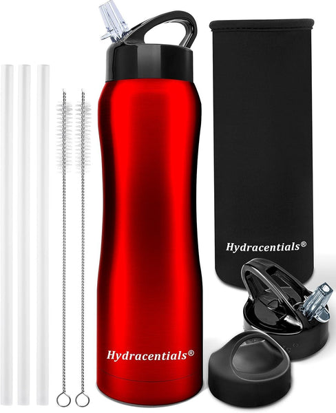 Stainless Steel Bottle with 9 piece Accessory Pack