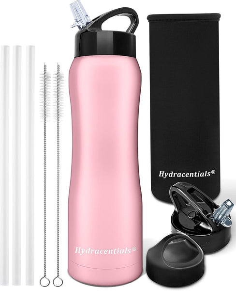 Stainless Steel Bottle with 9 piece Accessory Pack
