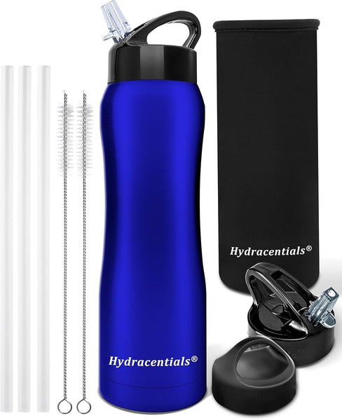 Stainless Steel Bottle with 9 piece Accessory Pack