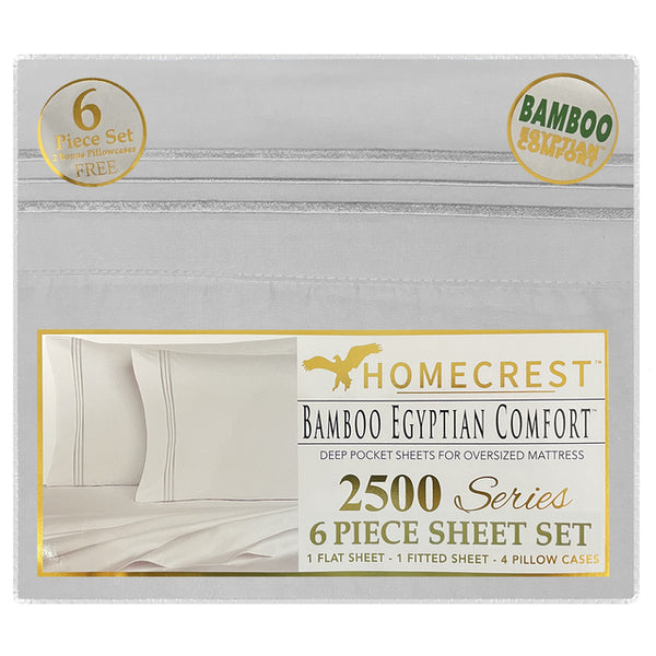 Luxury 6-piece Bedsheet Sets-Buttery Soft