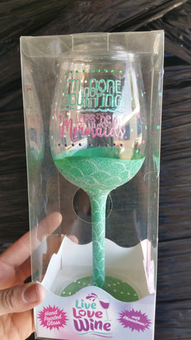 Blingy Wine Glass in Gift Box