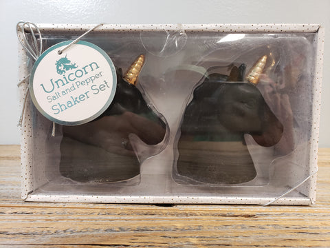 Ceramic Unicorn Salt & Pepper Shaker Gift Set