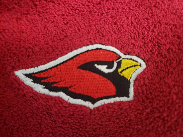 Arizona Cardinals Embroidered Fingertip Terry Towel Set of 2