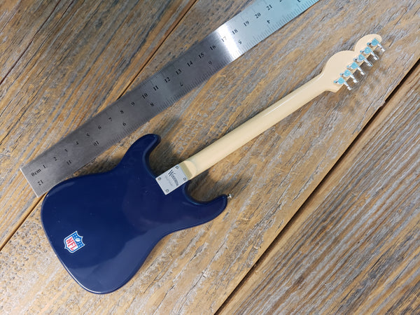 MLB New York Yankees Baseball Mini Guitar Art Piece with Case and Stand