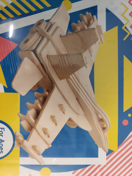 Wood 3-D Model Puzzle Collection-5 Designs
