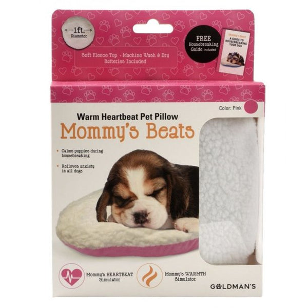 Anti-anxiety Heartbeat Warming Pillow for Dogs, Cats, Puppies, Kittens