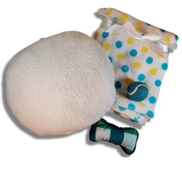 Pet Heartbeat Pillow Gift Bundle for Adopted Dog and Cat Stress Relief